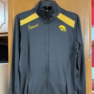 Women’s Medium 8-10 Iowa Hawkeyes Zip Long Sleeve